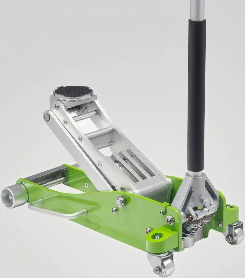 3-Ton Quick-Rise Aluminum Floor Jack with Dual Pump Pistons