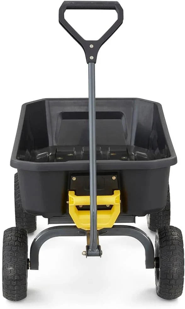 7GCG-NF Heavy-Duty Poly Dump Garden Cart, 7 Cu. Ft., 1,200-Lb. Capacity