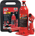 Torin T90413 Big Red Hydraulic Bottle Jack with Carrying Case, 4 Ton (8,000 lb) Capacity