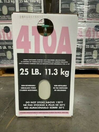 25 lb R410A 410a refrigerant new .