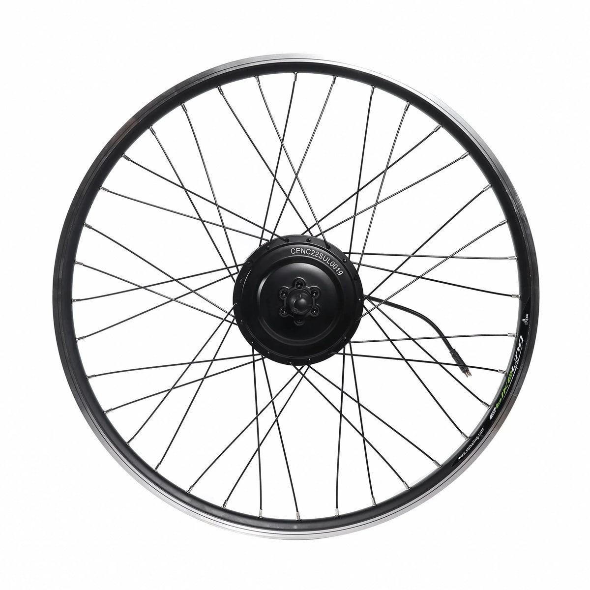 Ebikeling 48V 1500W 52V 19.2AH Rear - Rack Ebike Conversion Kit with Battery 700C Rear Electric Bike Conversion Kit