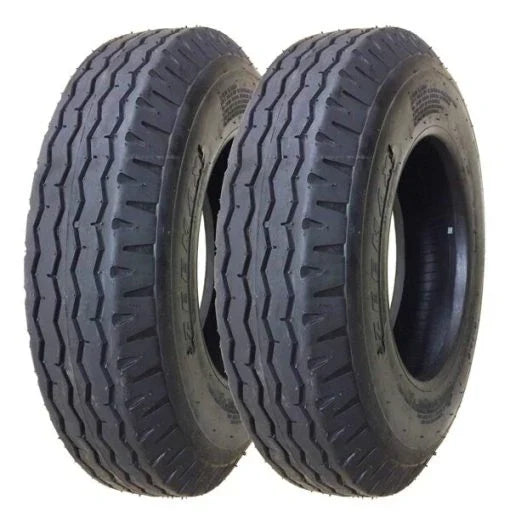 Heavy Duty Highway Trailer Tires 8-14.5 14PR Load Range G Set 2