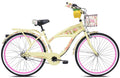 26" Margaritaville Women'S 3 - Speed Cruiser Bike, Yellow