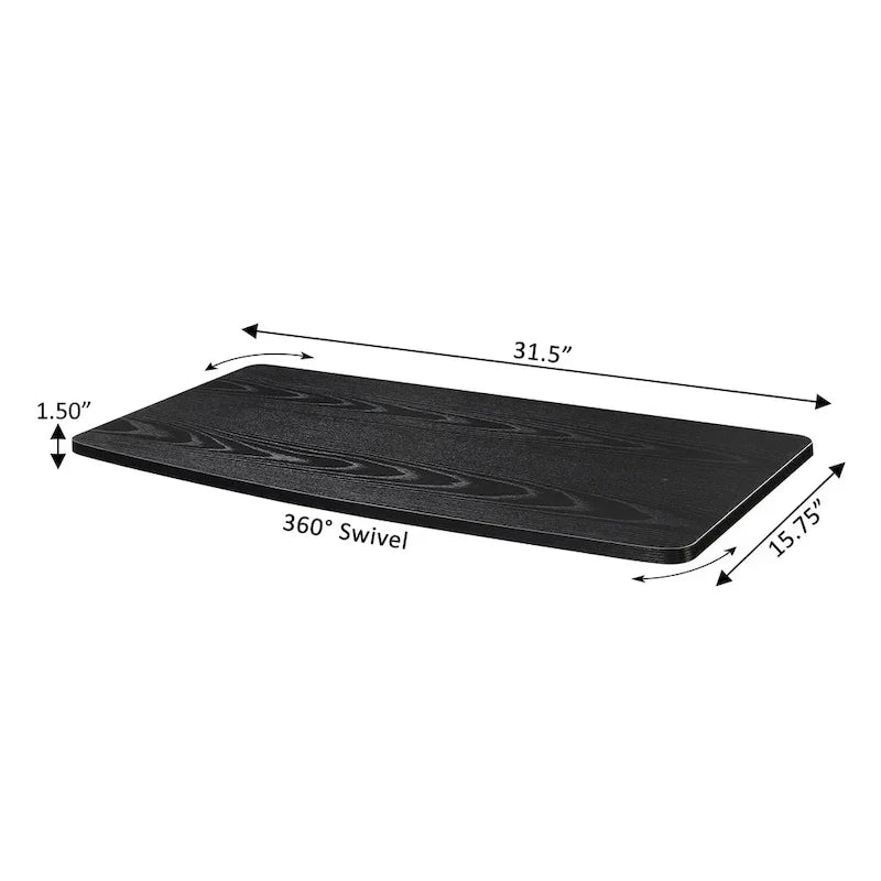 Convenience Concepts Designs2Go XL Single-Tier Swivel TV Riser for Screens Up to 37 Inches