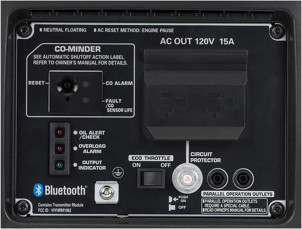 Honda 664240 EU2200i 2200 Watt Portable Inverter Generator with Co-Minder