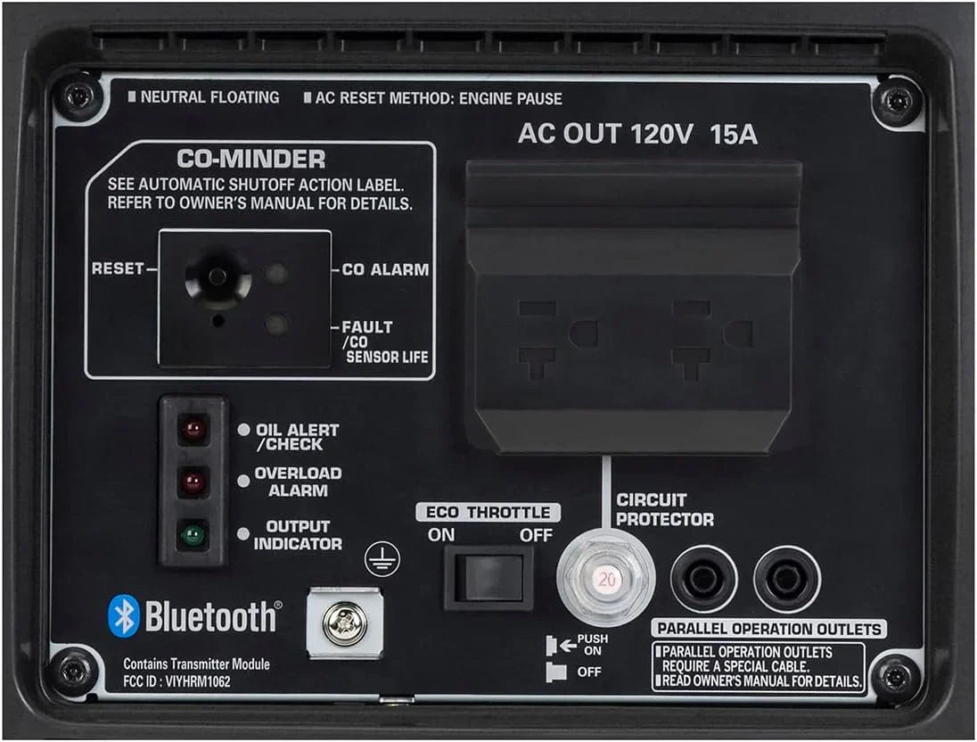 Honda 664240 EU2200i 2200 Watt Portable Inverter Generator with Co-Minder