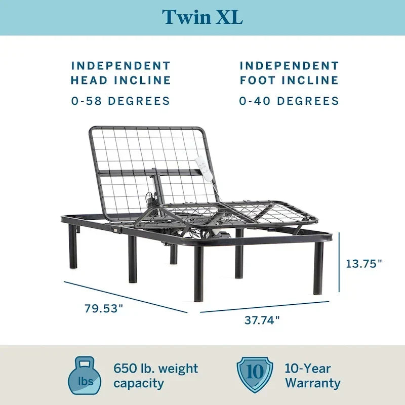 Lucid Adjustable Bed Base - Standard Model