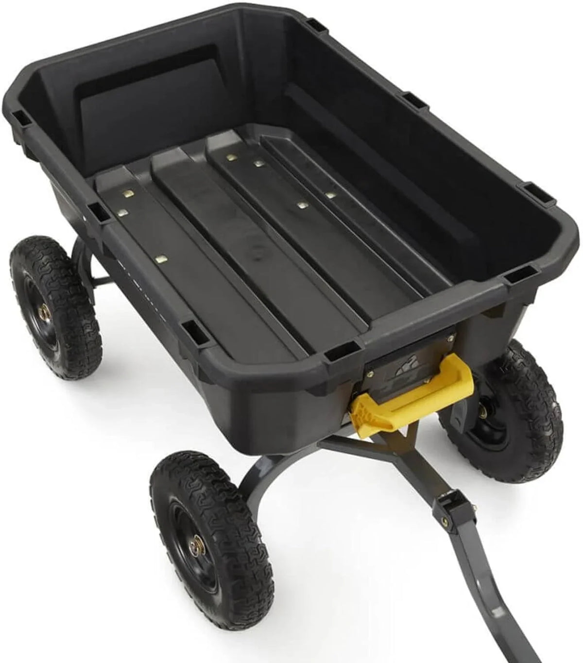 7GCG-NF Heavy-Duty Poly Dump Garden Cart, 7 Cu. Ft., 1,200-Lb. Capacity