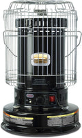 23,000 BTU Indoor Kerosene Heater, No Electricity Needed, Black