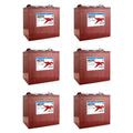 6 - Volt Golf Cart Batteries - Trojan Battery 6V/225ah T - 105 (6 - Pack, 36V)